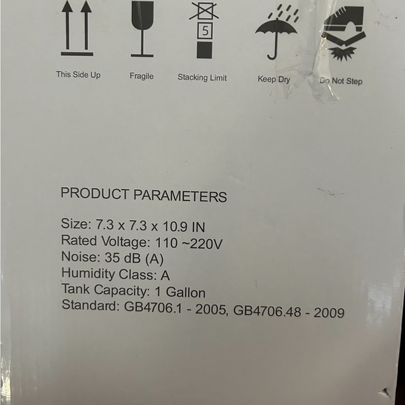 4L Top Fill Quiet Cool Mist Air Humidifier w LED Lights & Auto Shut-Off - Picture 8 of 9